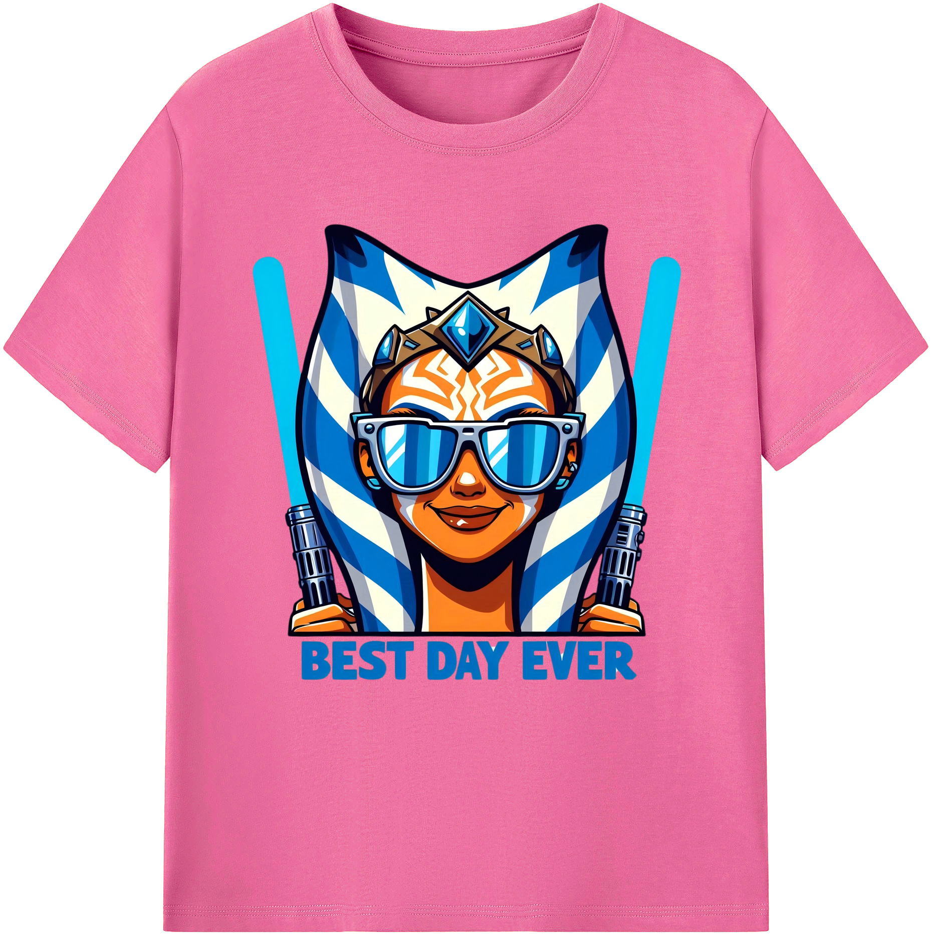 （画像用） スター・ウォーズ Star Wars レディースカジュアルプリントTシャツ（綿100％）